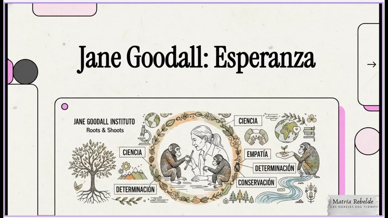 Jane Goodall: la científica que revolucionó nuestra relación con los animales