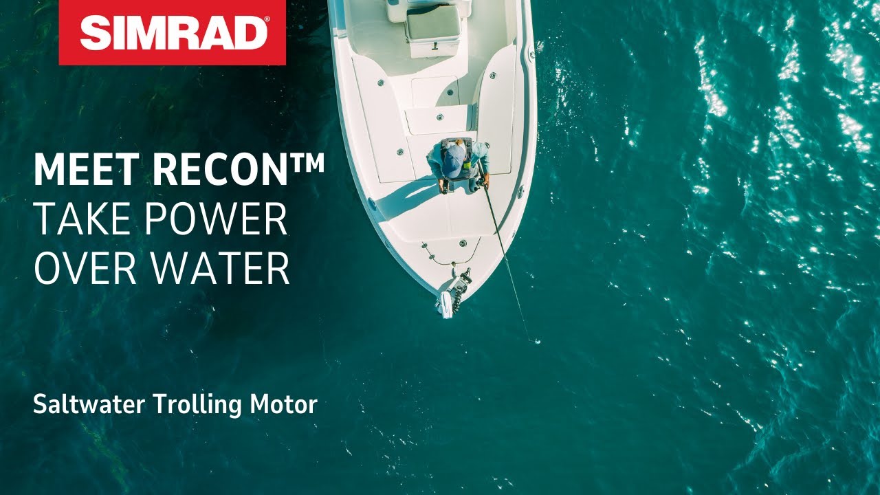 Meet Simrad&reg; RECON&trade; | FreeSteer&trade; Joystick + GPS Precision