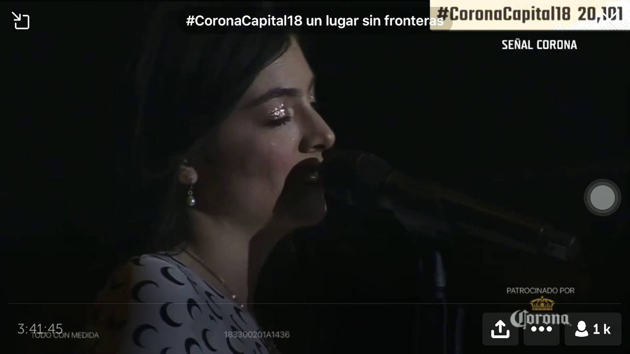 #LORDE - Green Light (Live Corona Capital 2018) - CDMX