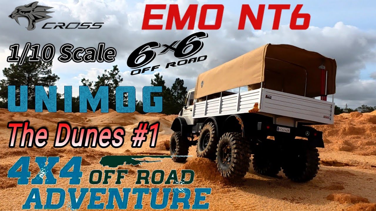 Massive 6x6 Power! Cross RC EMO NT6 Unimog Crawling Test 