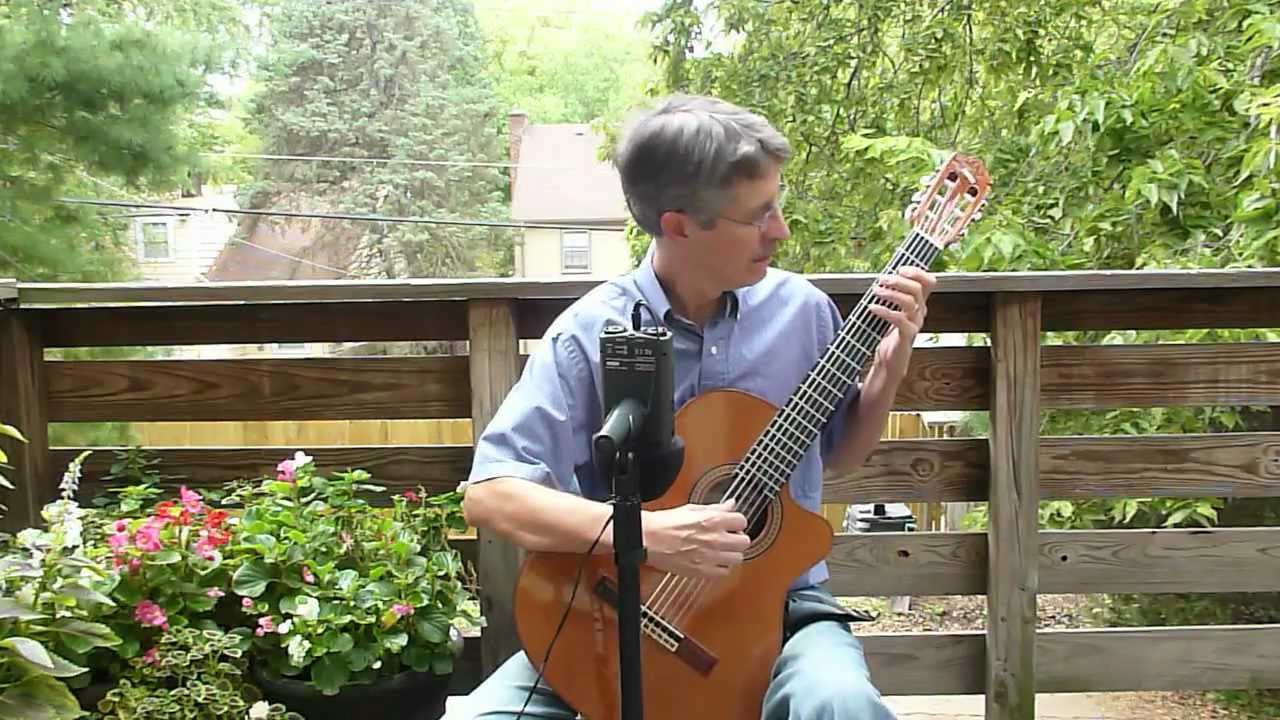 Simple Gifts, for solo guitar