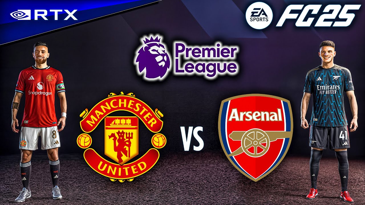 FC 25 - Man United vs. Arsenal Ft. Sesko, Gyokeres, | Premier League 25/26 Full Match | [4K60]