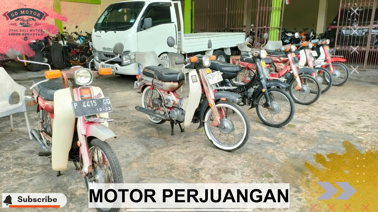 POPULASI MOTOR YAMAHA BEBEK 75 DAN 80