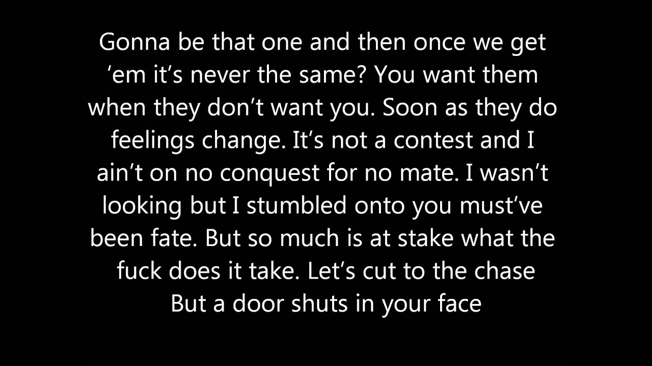 Space Bound - Eminem Lyrics