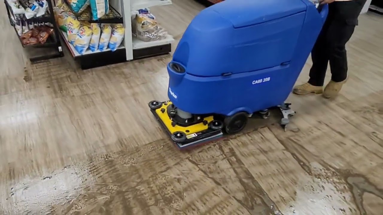 (LVP) Luxury Vinyl Plank Flooring Deep Cleaning