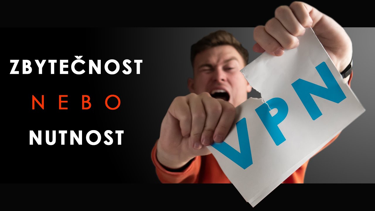 Proč NEpotřebujeme VPN