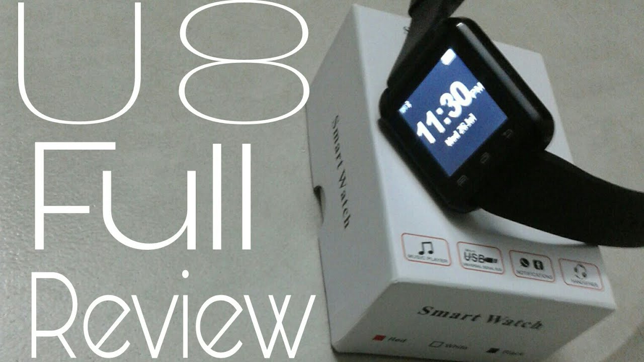U8 Smartwatch Full In-Depth Review - Urdu