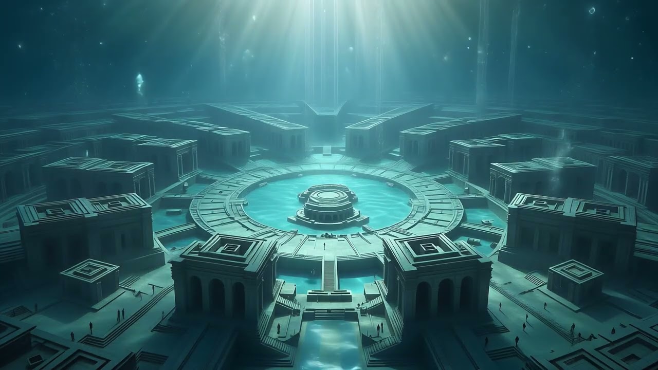 963 Hz &mdash; Atlantis from Above ✦ Submerged City Deep Sleep Ocean Ambience