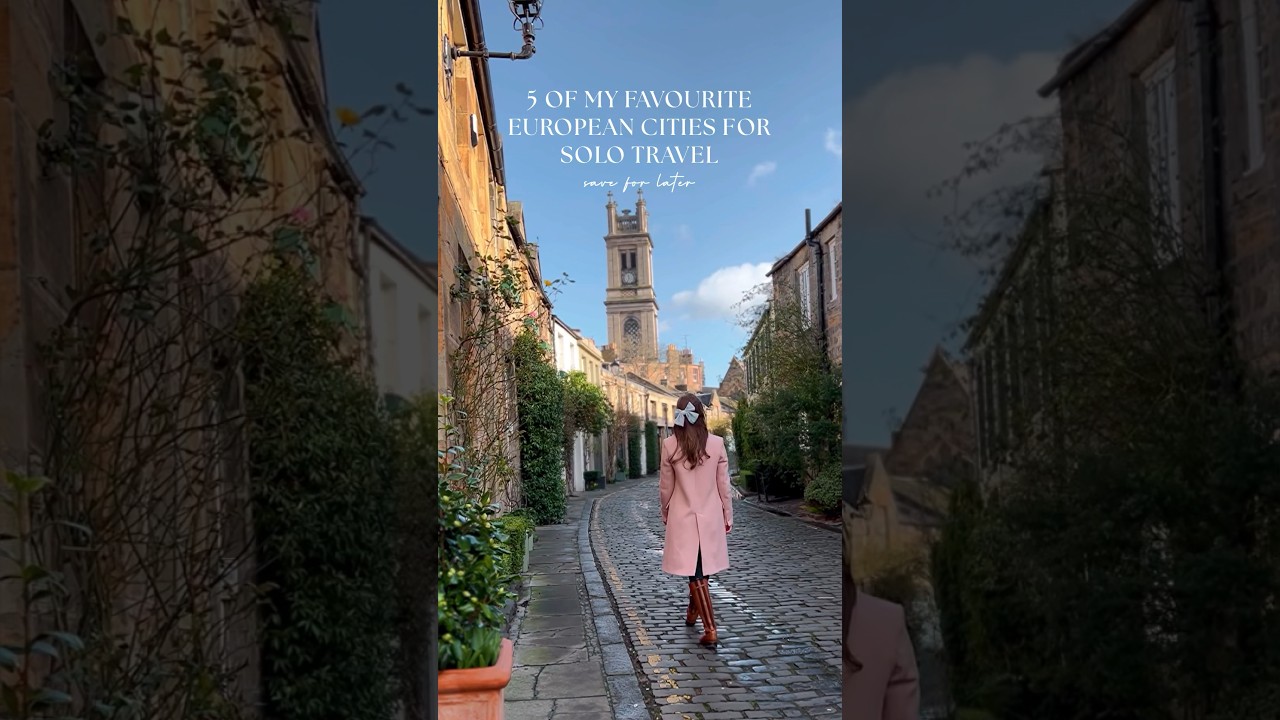 5 of my favourite European cities for solo travel 💃🏻 #solotravel #traveleurope