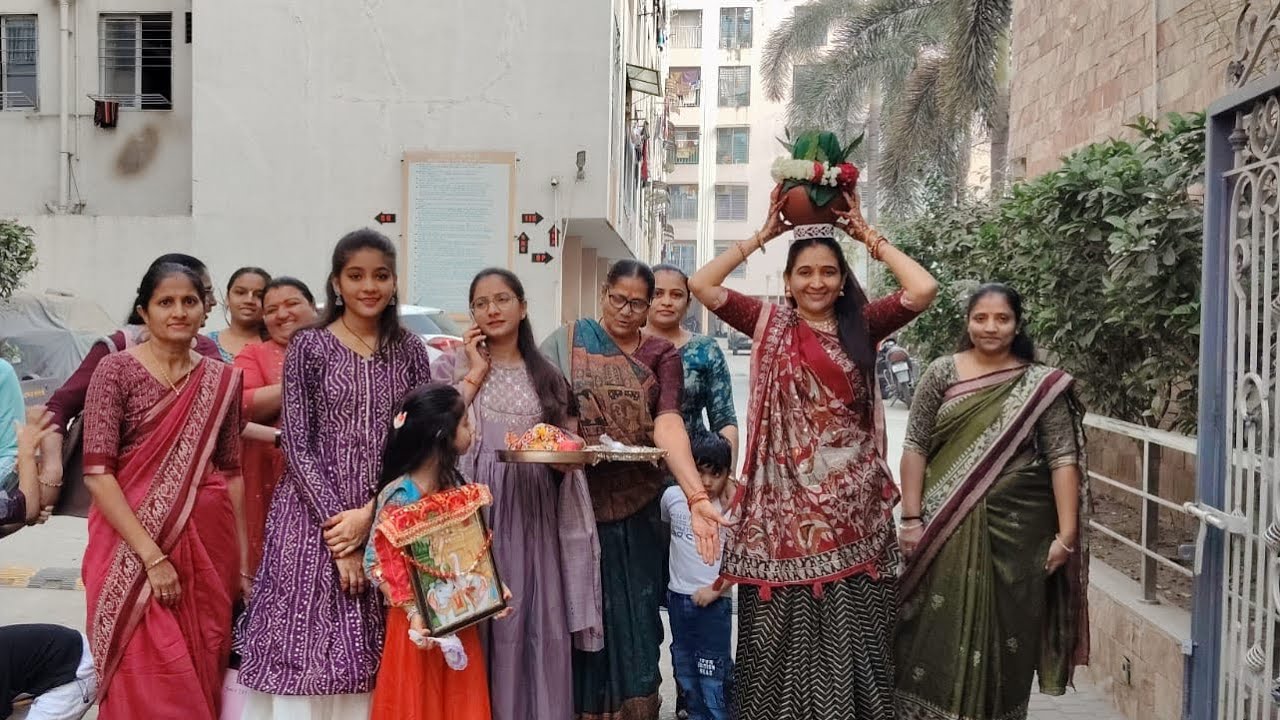 ફઈ એ નવા ઘરે મુકો કુંભ ઘડો 