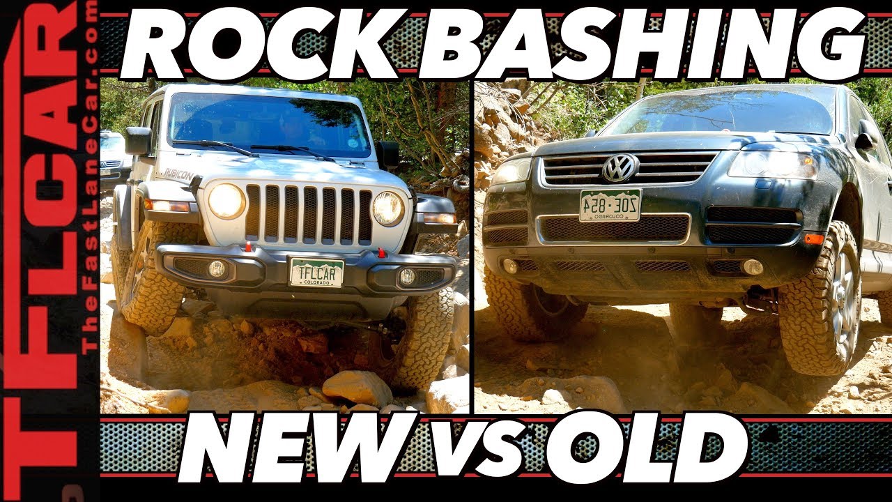 Trail Damage | Jeep Wrangler vs VW Touareg See Which One We Break First!