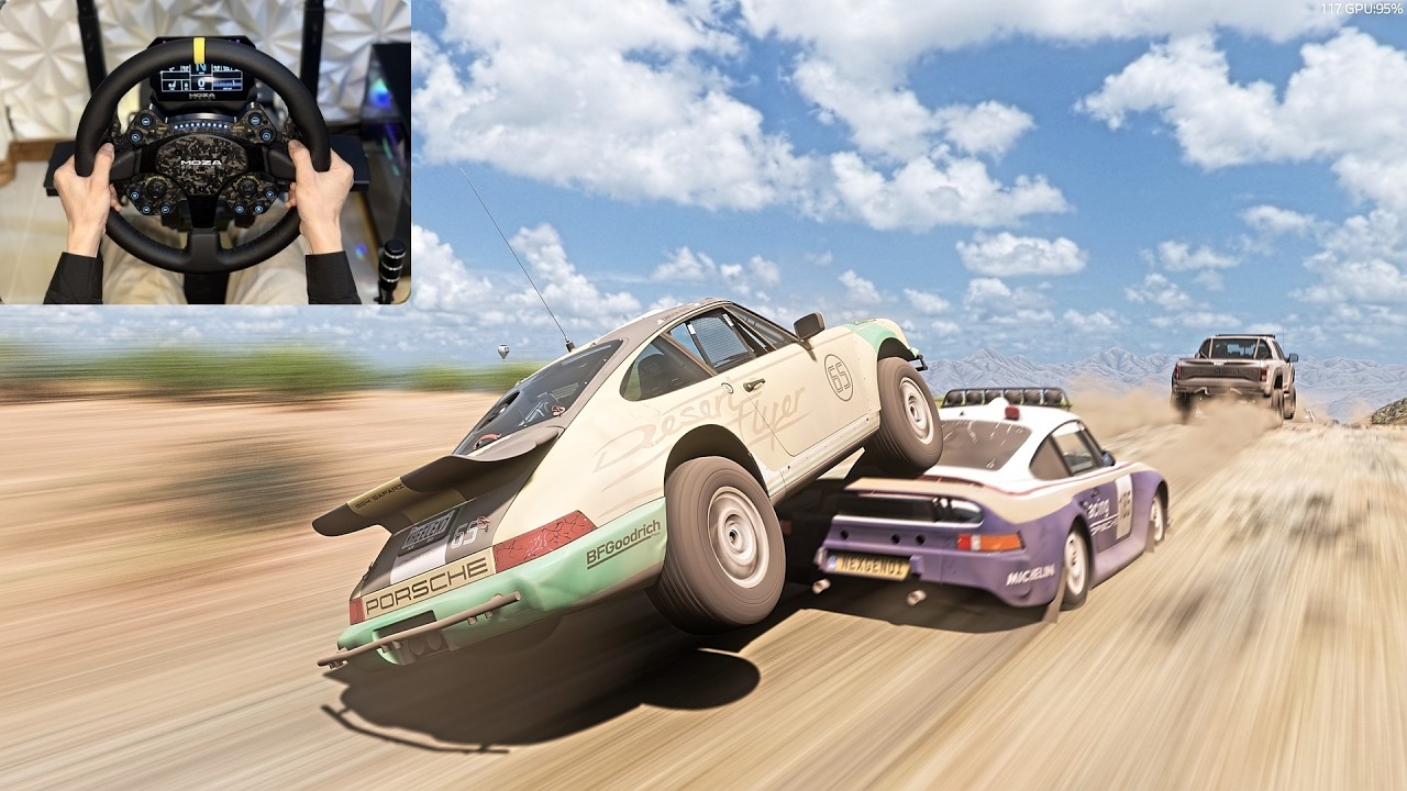 507HP Porsche #65 Rothsport Racing 911 Desert Flyer |Racing Forza horizon 5