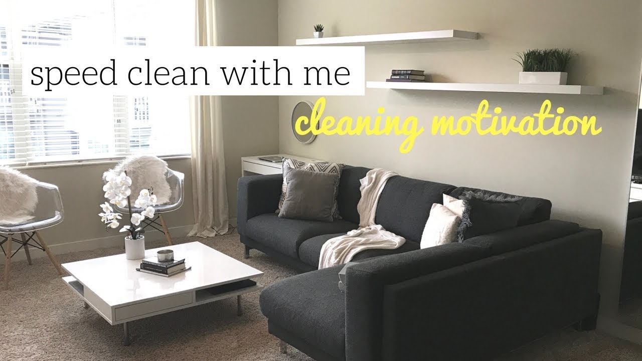 Clean With Me | Speed Clean Small Apartment