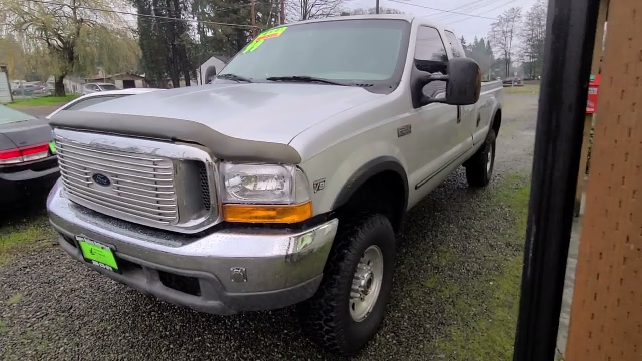 1999 Ford F250 Powerstroke 7.3L Extended Cab 4x4 Available Right Now At Auto Sales Unlimited