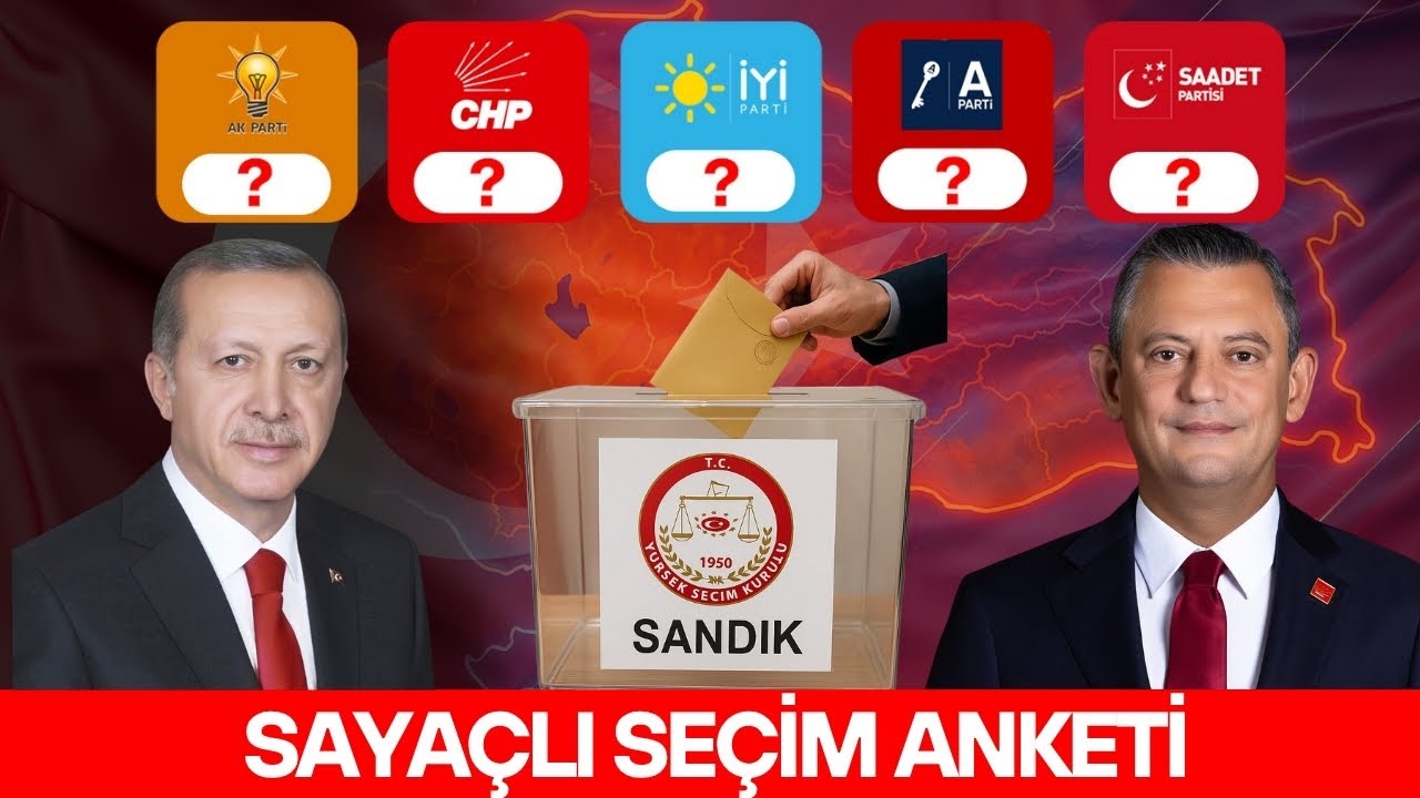 Şok Eden Saya&ccedil;lı Se&ccedil;im Anketi! Se&ccedil;im Olsa Hangi Parti Kazanır? | ELKA SORUYOR