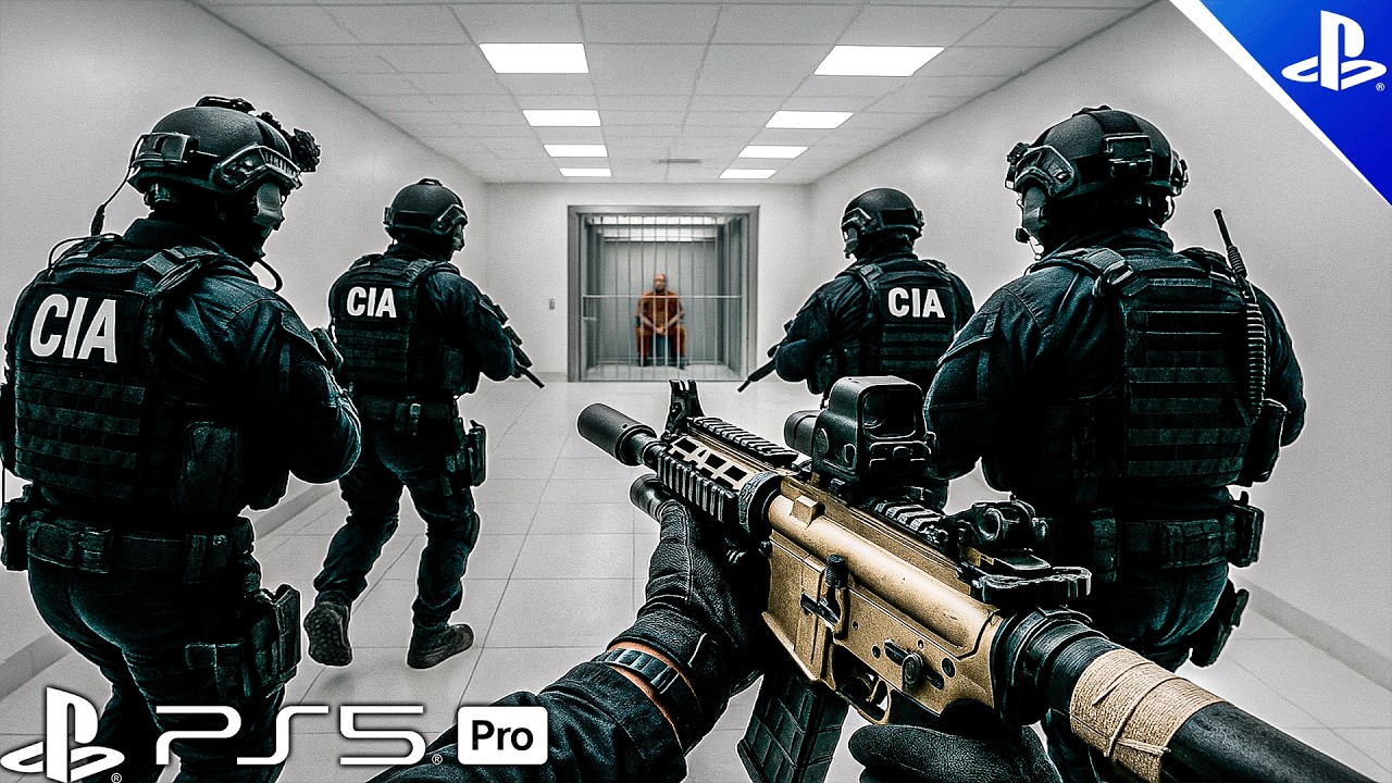 CIA URATUJE CIĘ Z NAJBARDZIEJ BEZPIECZNEGO WIĘZIENIA NA ŚWIECIE - Call of Duty / PS5 (REALIZM)