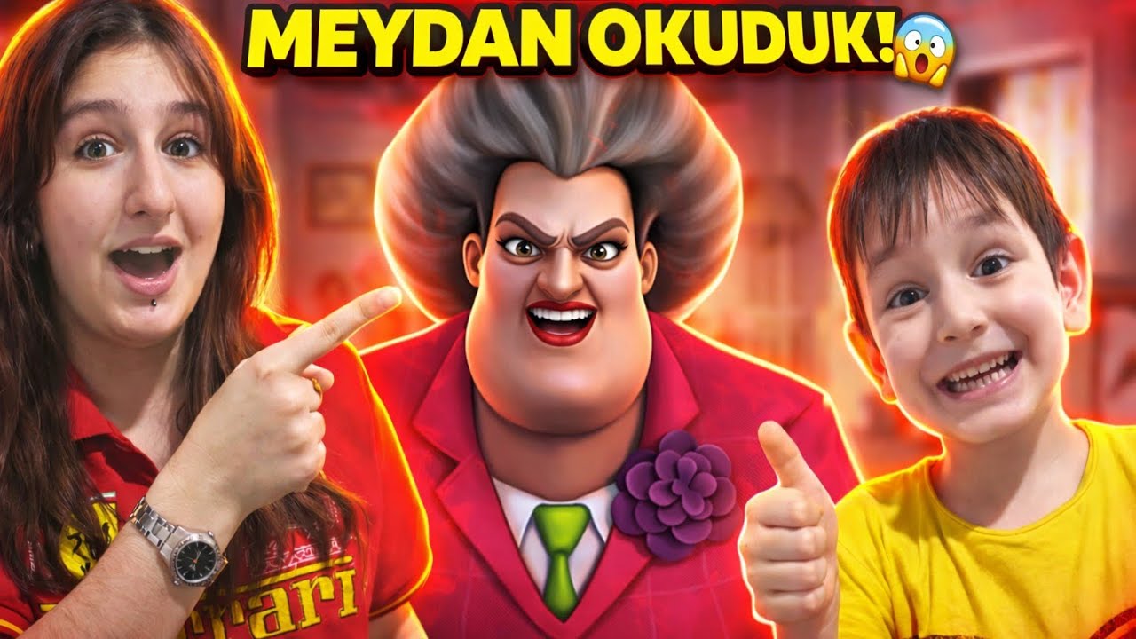 SCARY TEACHER'A MEYDAN OKUDUK! Kazanabildik mi?