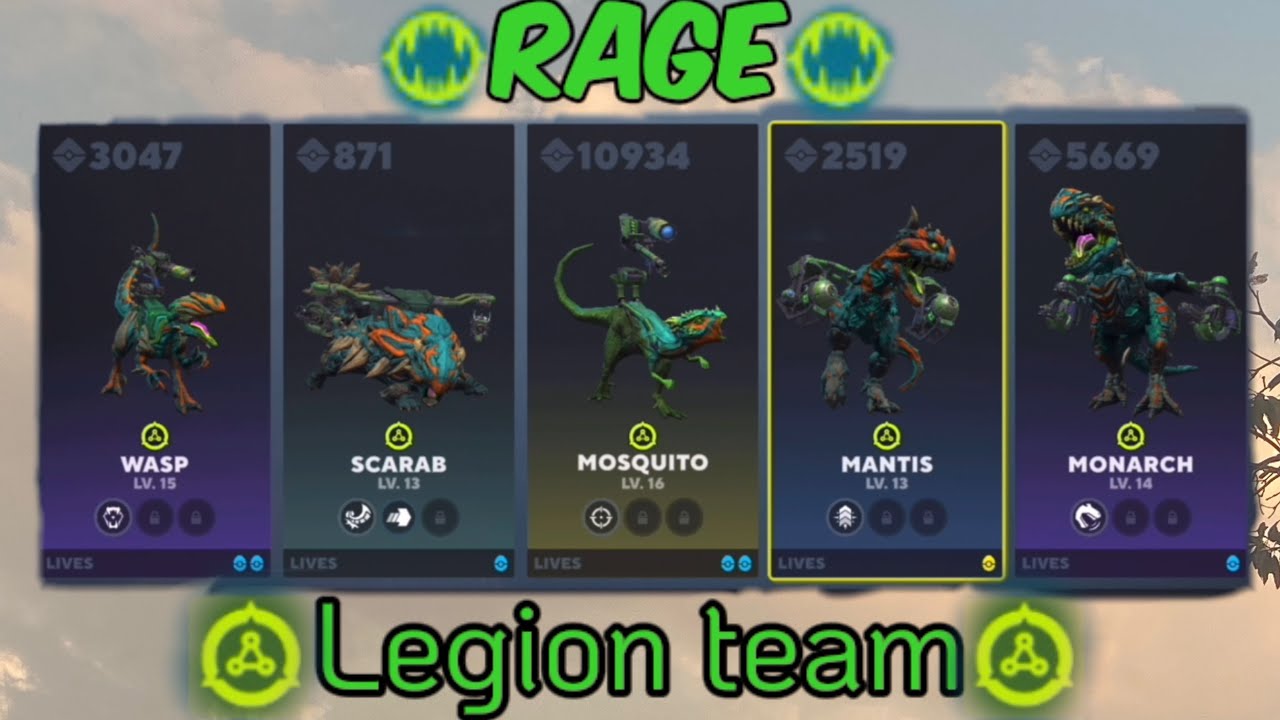 RAGE!!|dino squad gameplay|dino squad