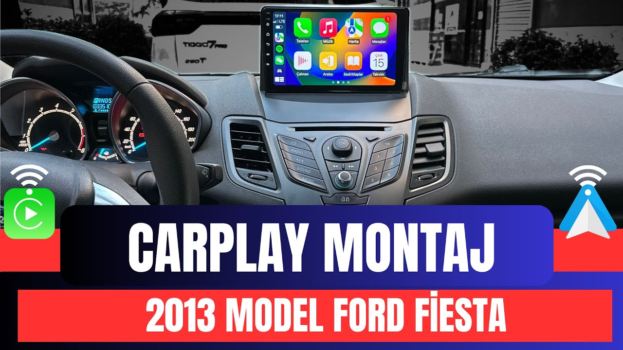 FORD FİESTA CarPlay ve AndroidAuto Destekli Android Multimedya Sistemi 22-305