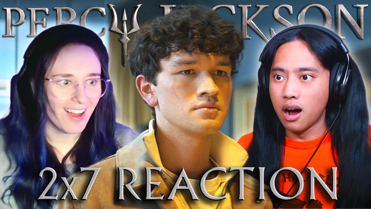 BOOK READERS REACT | Percy Jackson & the Olympians - 2x7 'I Go Down with the Ship'