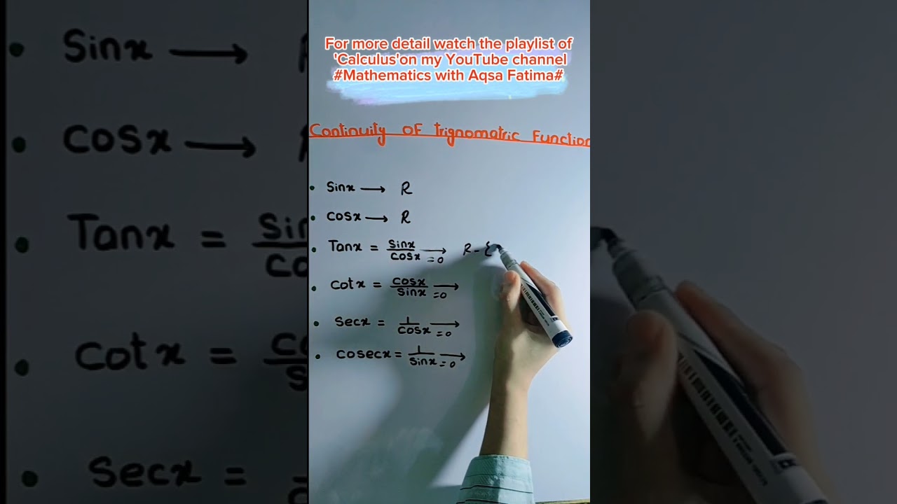 Continuity of function 