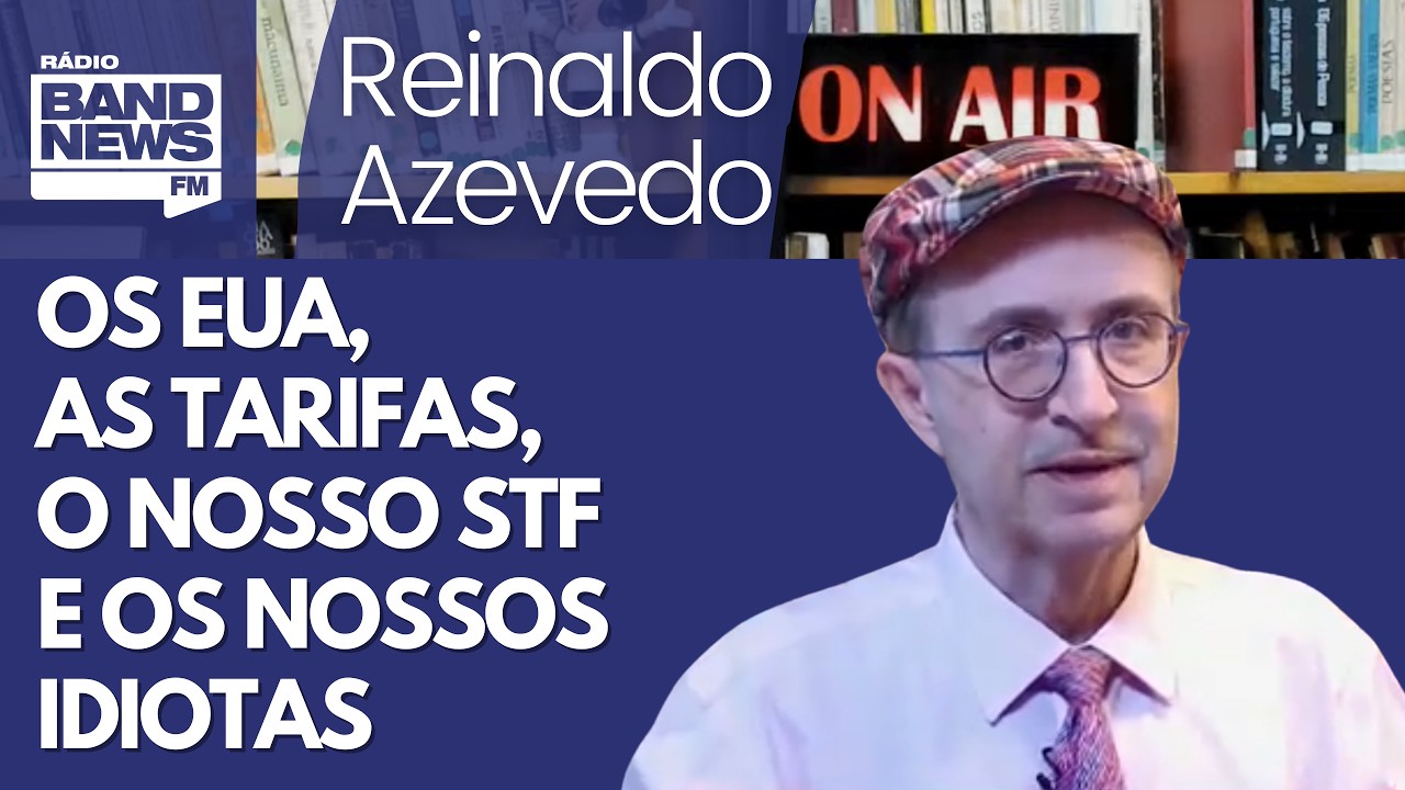 Reinaldo – Suprema Corte dos EUA e tarifas: Trump é humilhado; STF teria resolvido bem antes