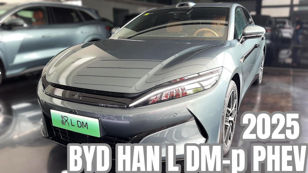 2025 BYD HAN L DM-p PHEV Walkaround—China Auto Show | 4K