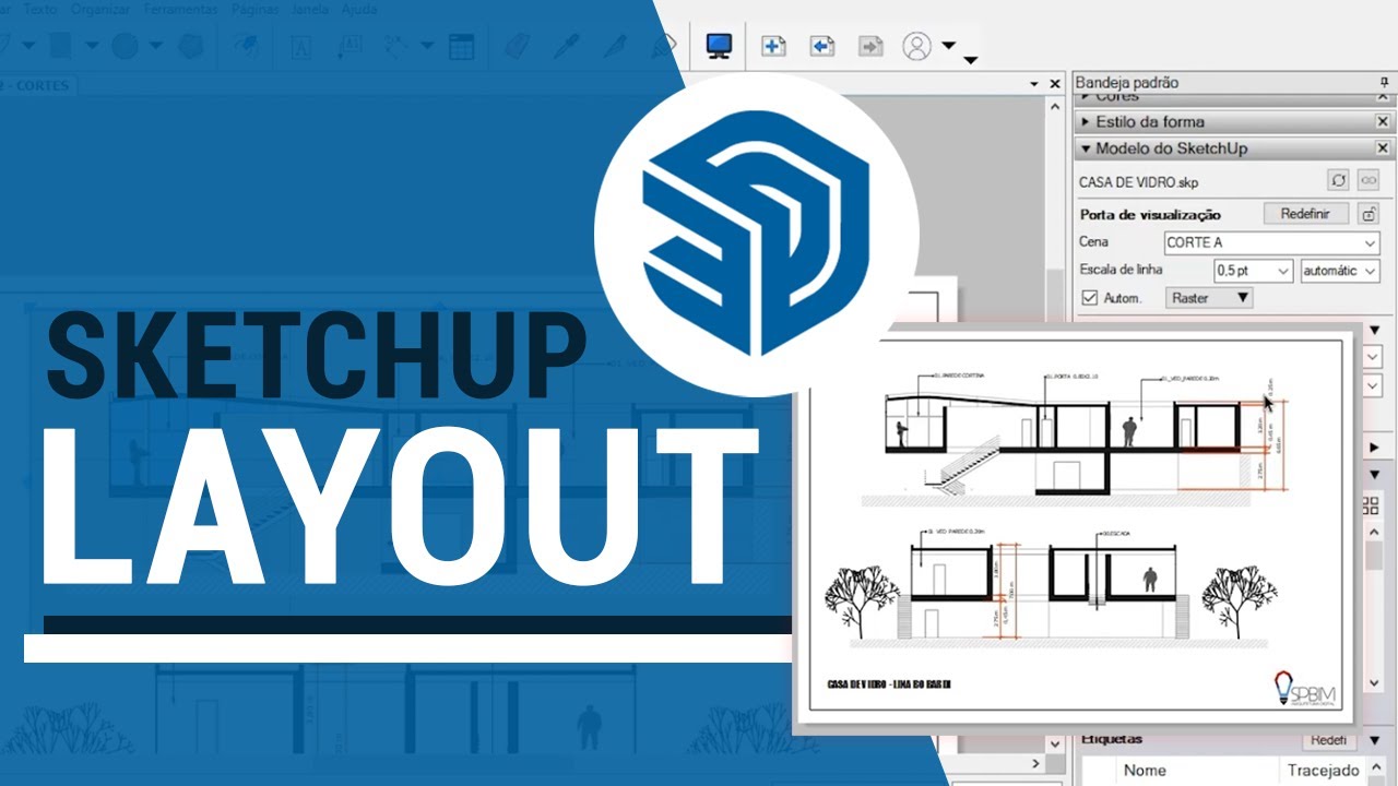 LAYOUT SKETCHUP - O QUE É E COMO USAR