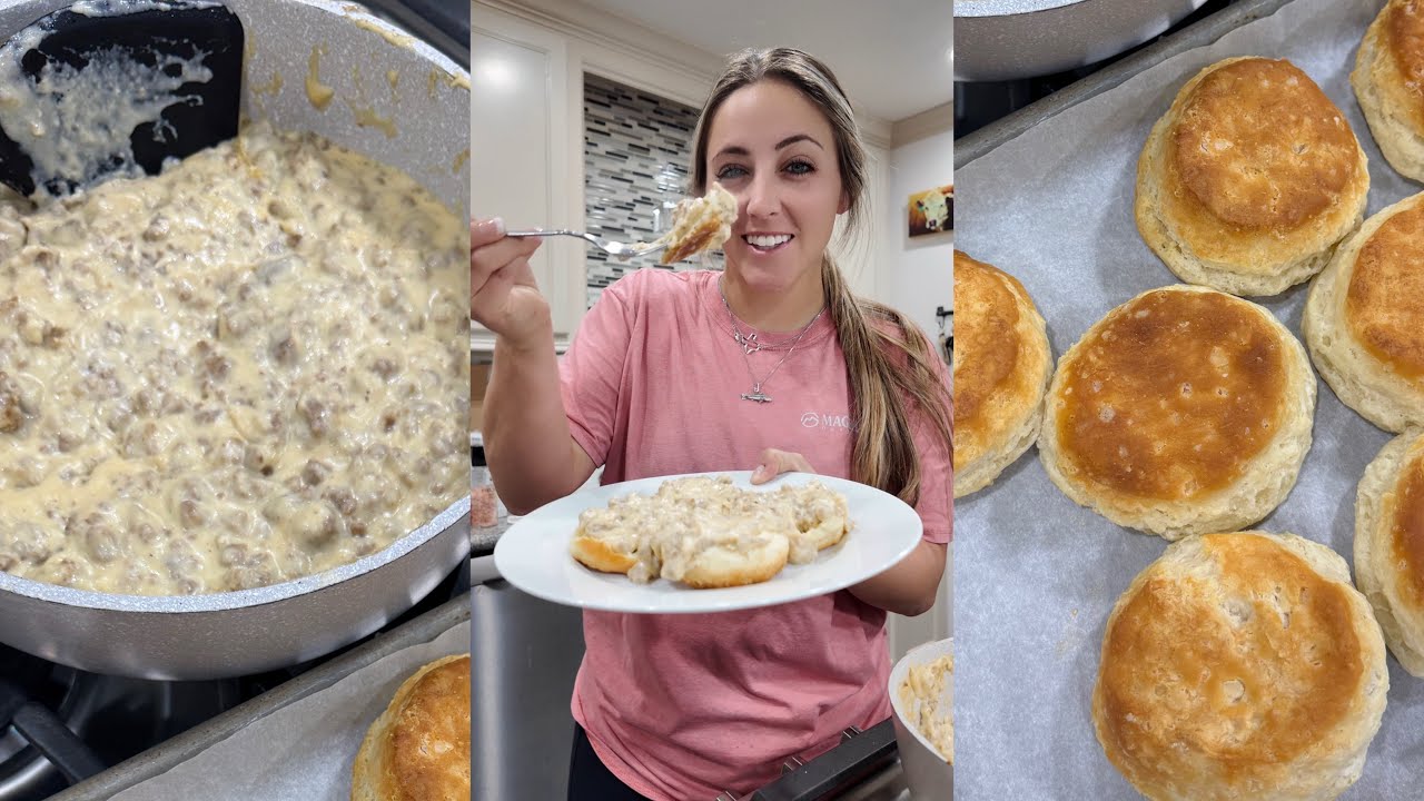 Готовим печенье и подливку из колбасы 🤤