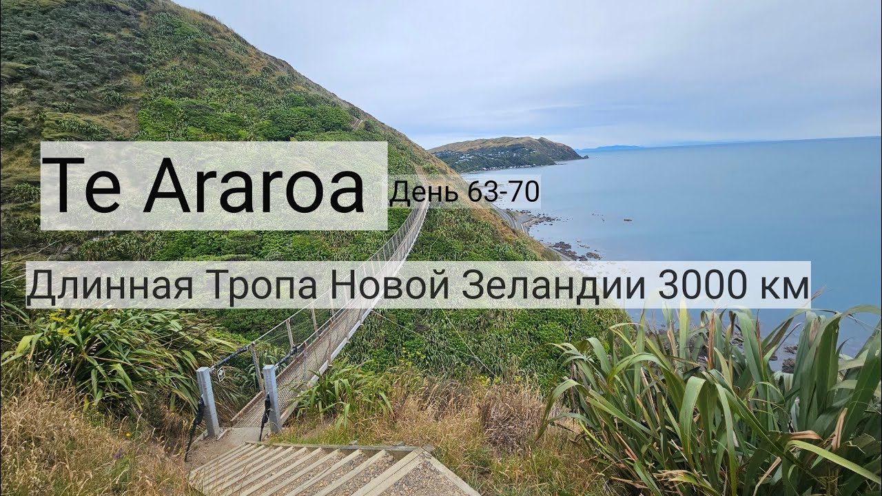 13. Te Araroa - Длинная Тропа Новой Зеландии 3000 км День 63-70