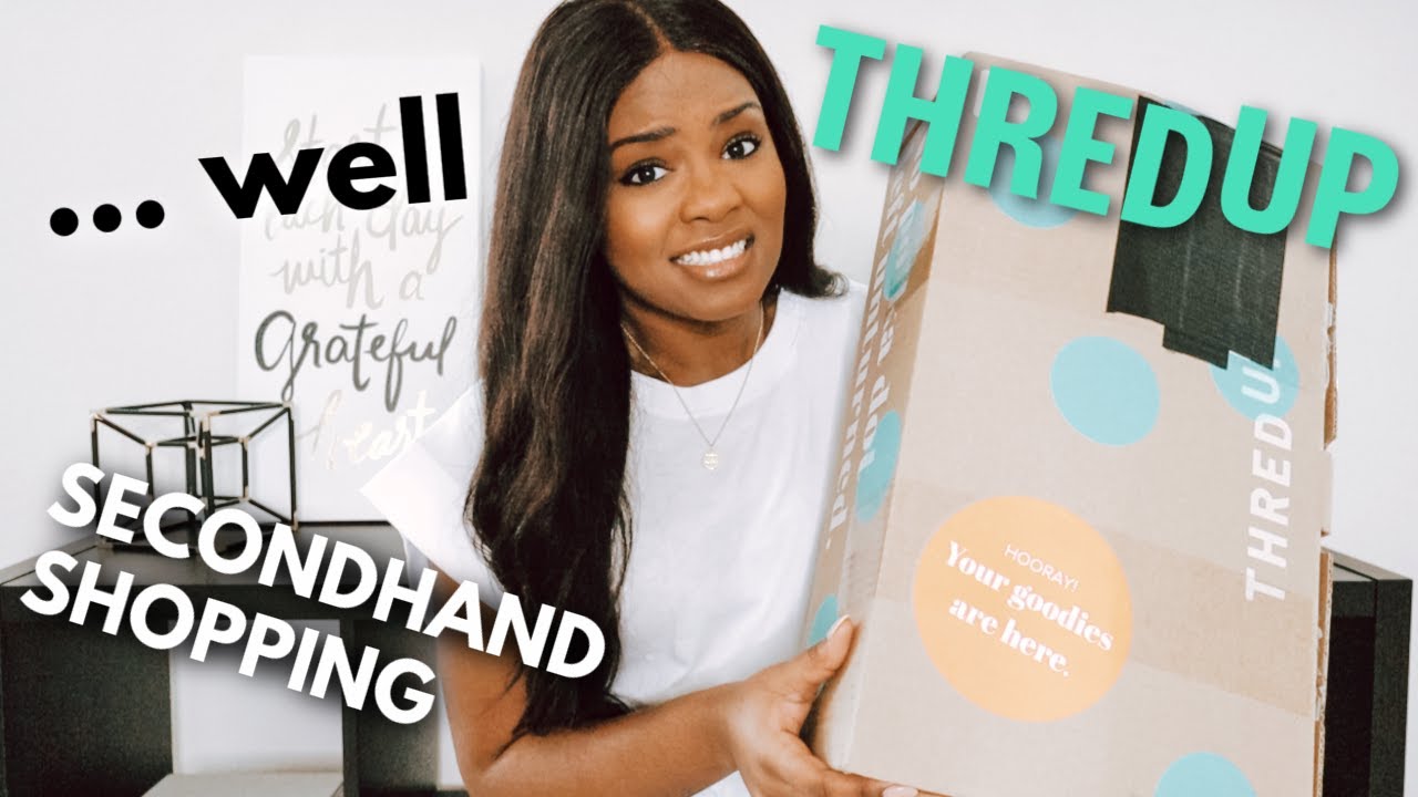 THREDUP GOODY BOX ... NOT Perfect But Is It Worth It? Unboxing, Haul & Try-On