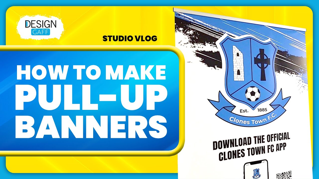 How to Make Pull-Up Banners