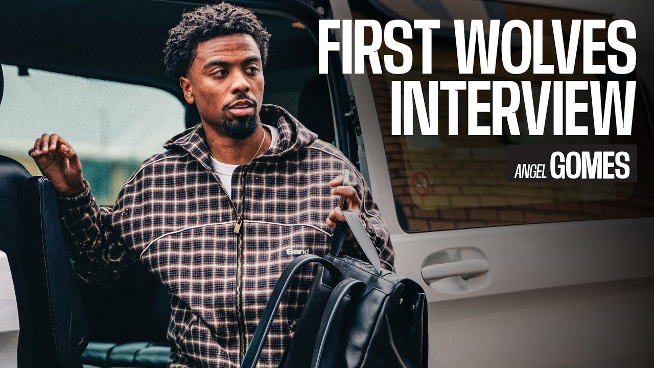 'I’m super excited!' | Angel Gomes’ first interview as a Wolves player