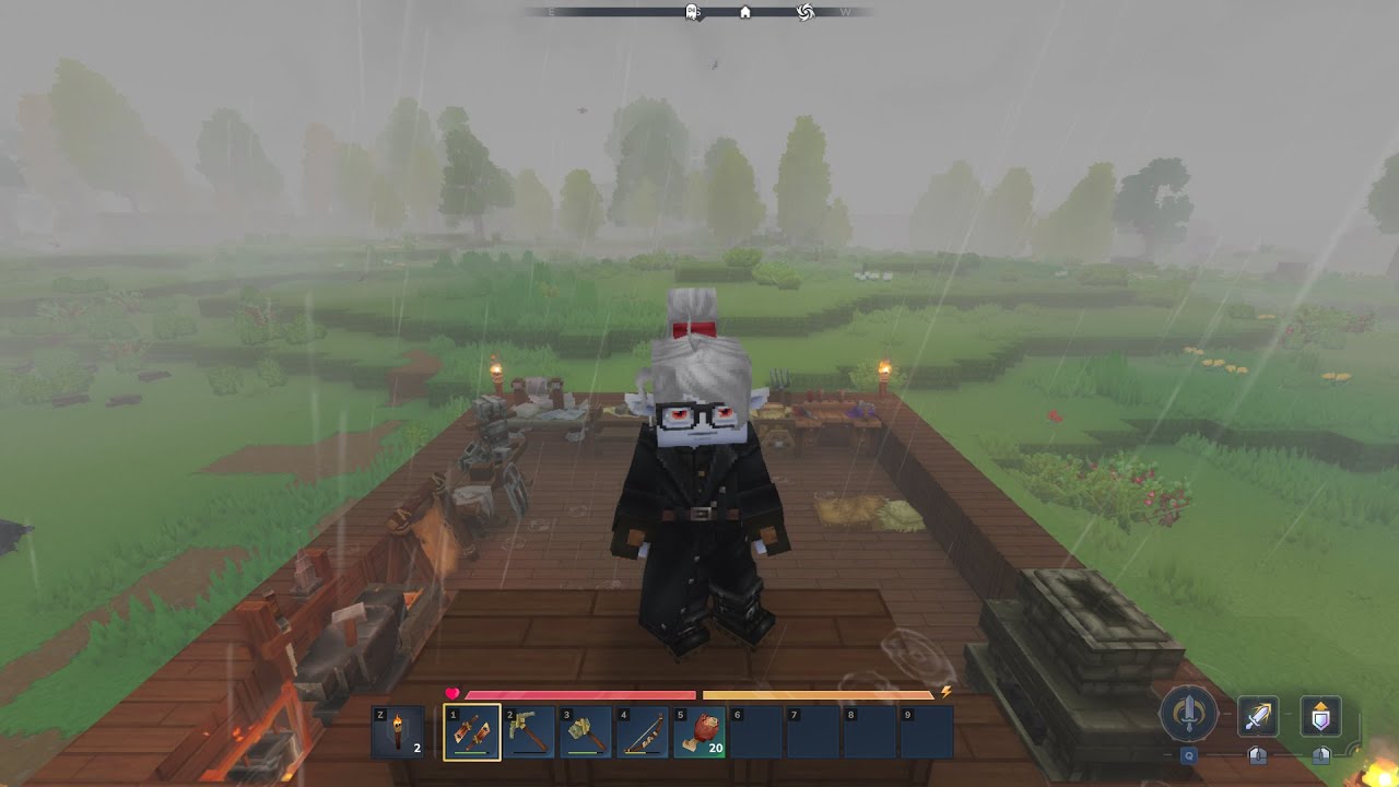 Mejorando herramientas, Hytale