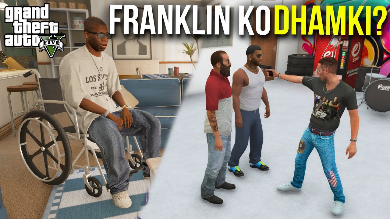 Franklin ko Dhamki? | Gta 5 Gameplay