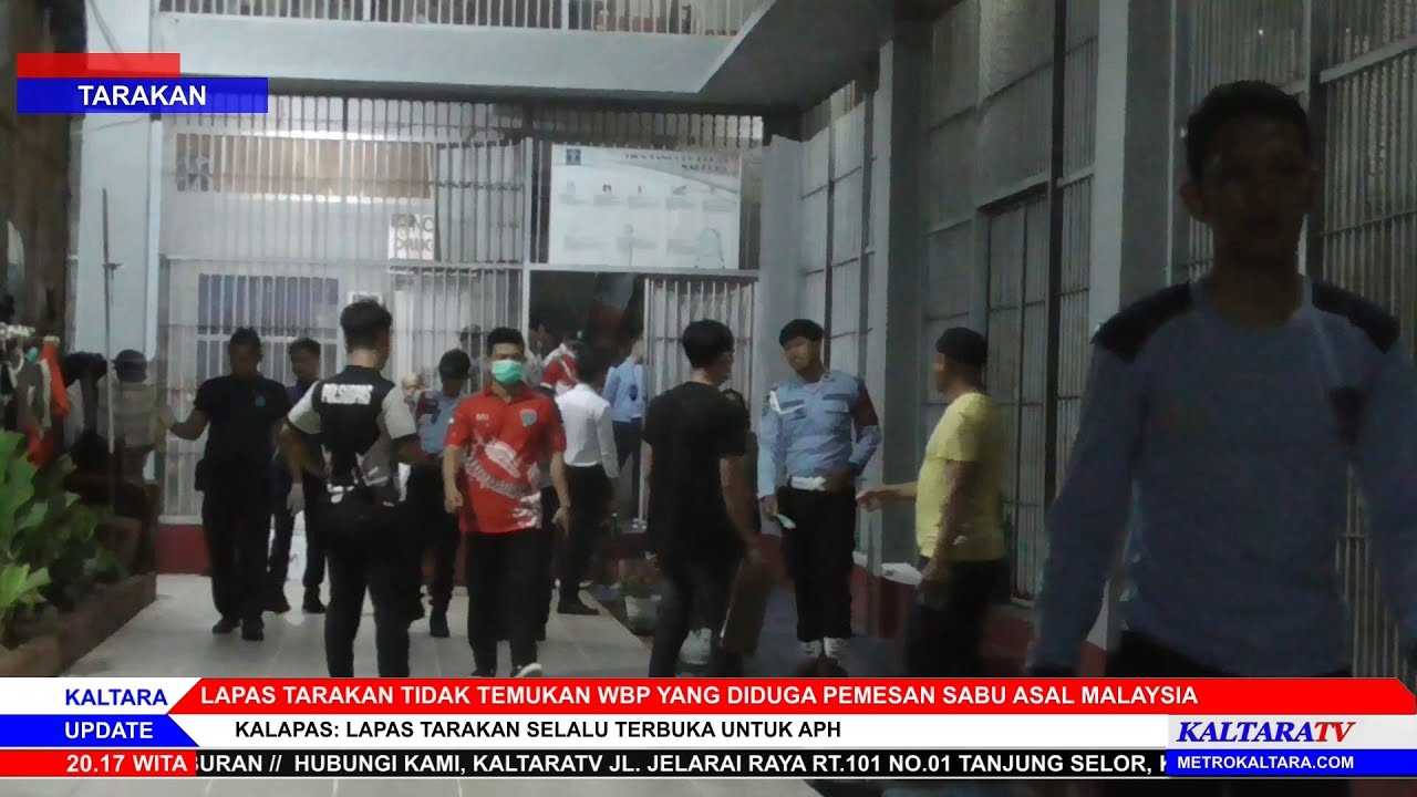 Lapas Tarakan Tidak Temukan WBP Yang Diduga Pemesan Sabu Asal Malaysia