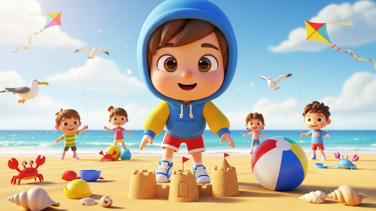 Playdate at the Beach Song | Nursery Rhymes for Kids and Song