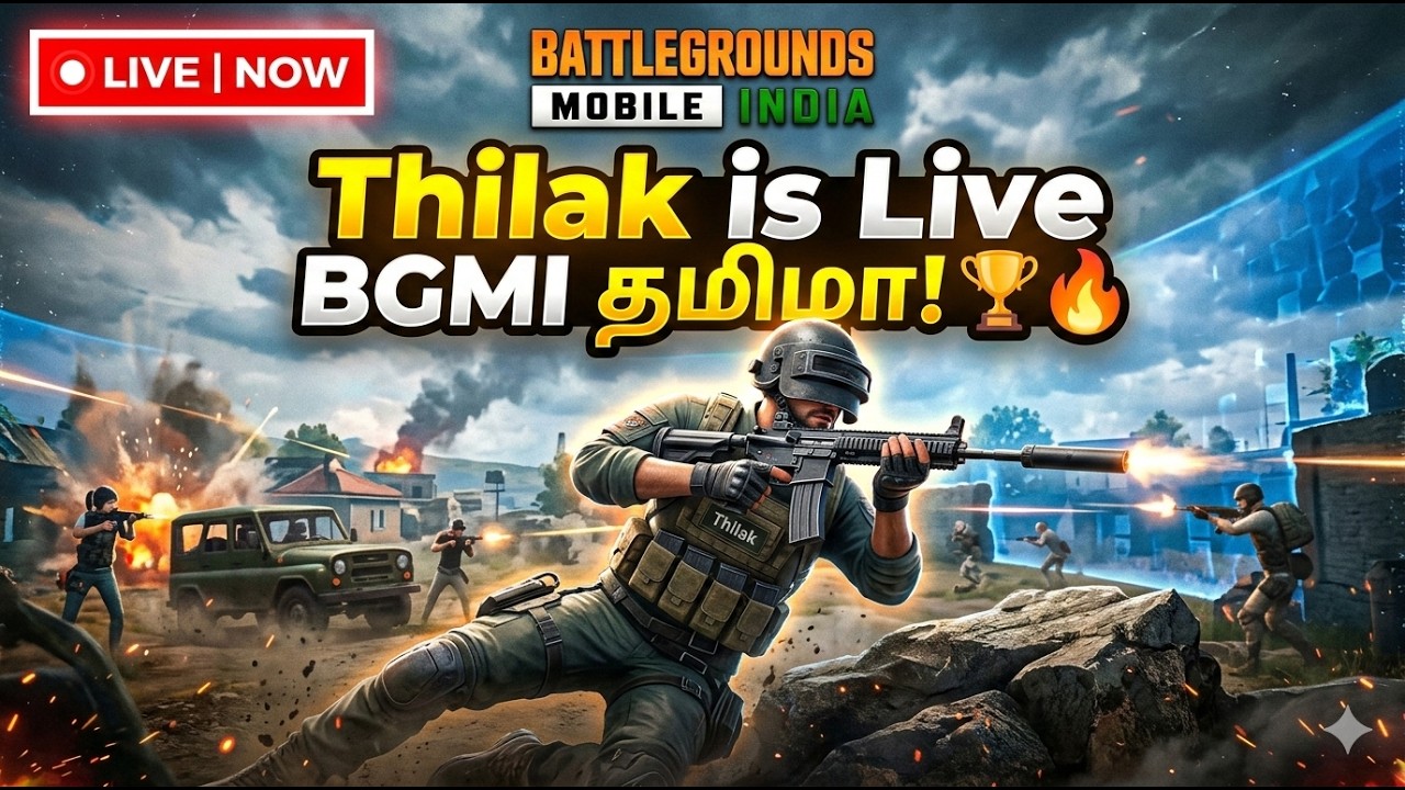 Chill & Kill 🎧 | Late Night BGMI Tamil#bgmi #bgmitamil #bgmilive #tamilgaming #tamilgamer