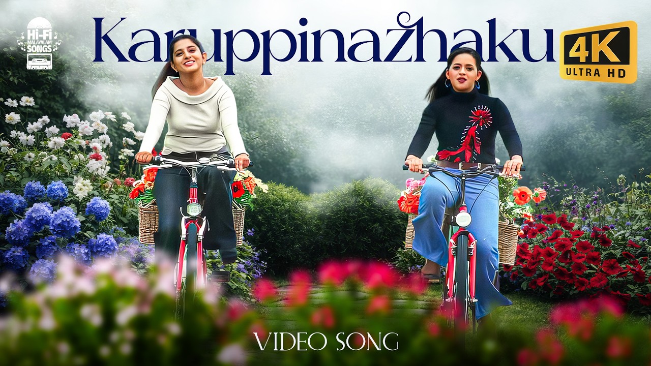 കറുപ്പിനഴക് | Karuppinazhaku Video Song | Swapnakkoodu | Mohan Sithara | 4K Enhanced | Hi-Fi Songs