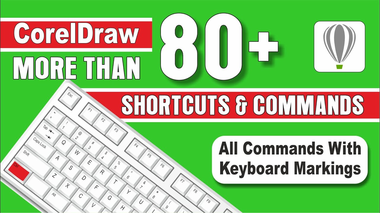 coreldraw most useful shortcut keys commands