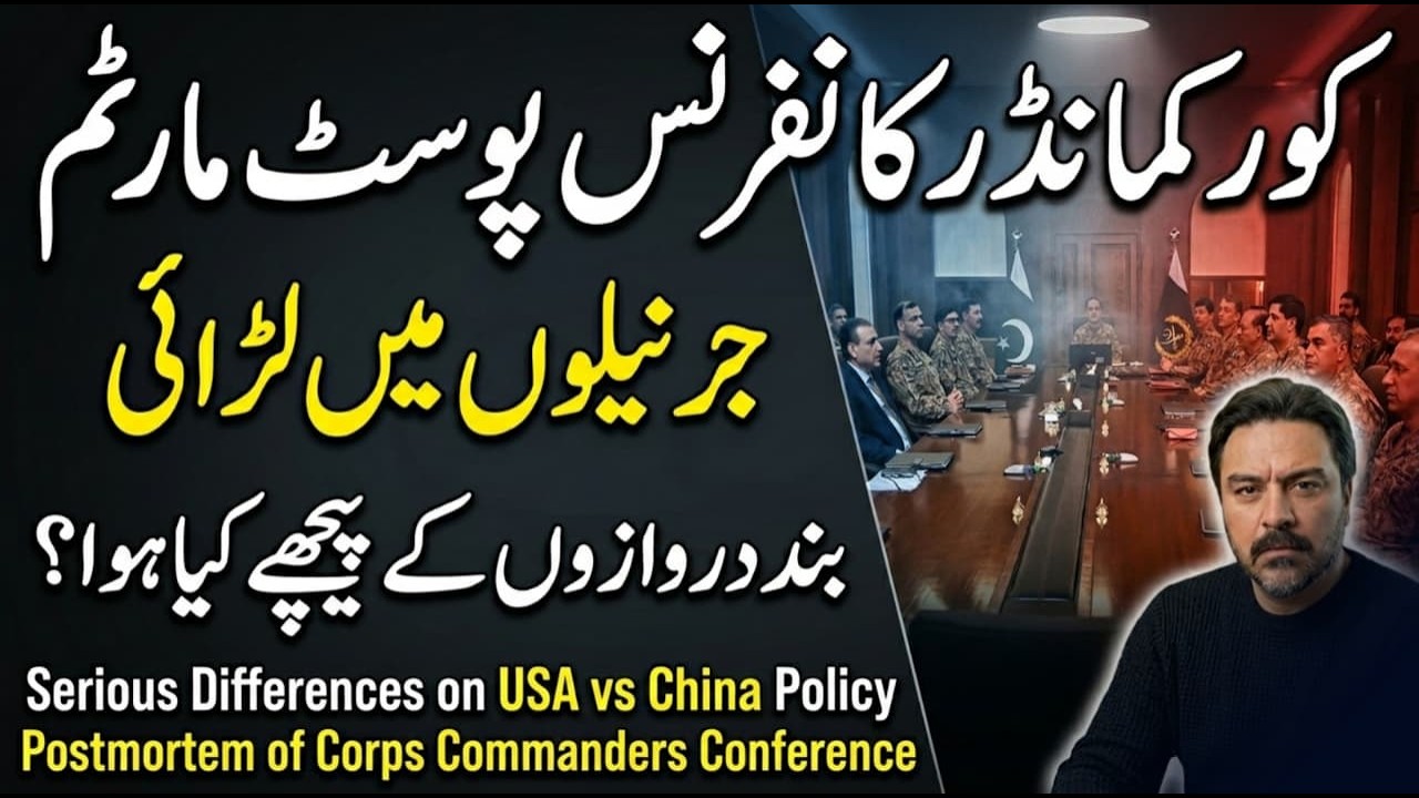 Corps Commanders Conference ka Postmortem  ||  What Happened Behind Closed Doors?