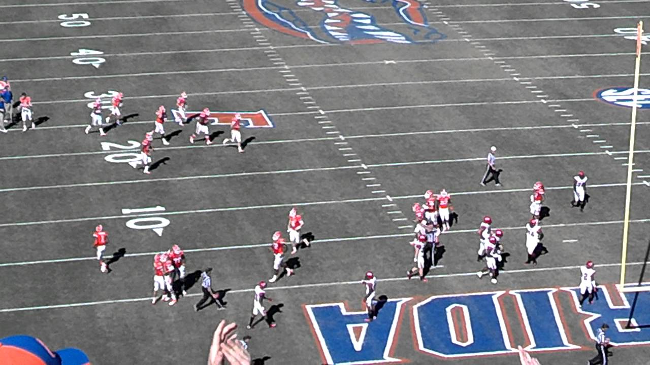 Trey Burton TD   FL vs ULL. 11/10/12