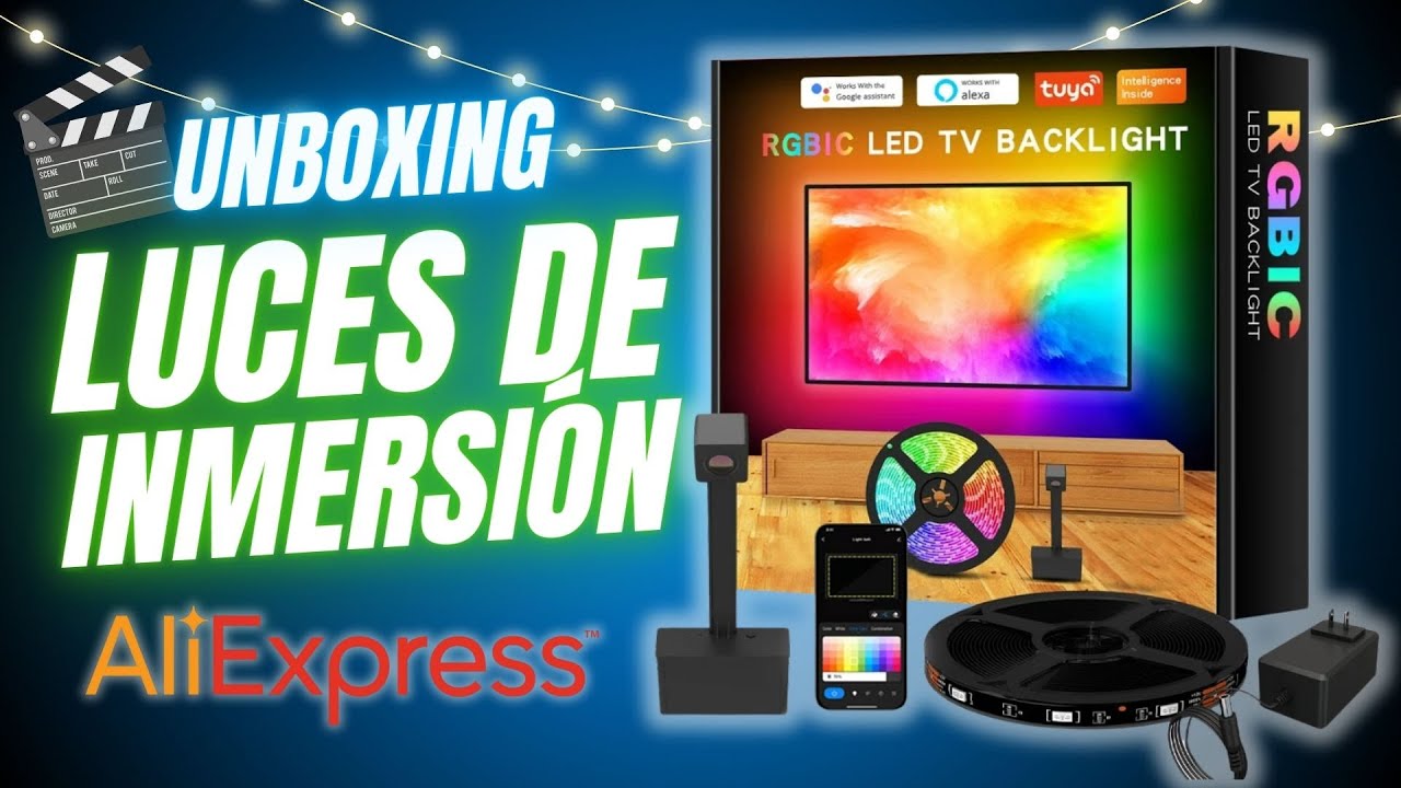 LUCES DE INMERSIÓN Para TV Con Cámara  de ALIEXPRESS