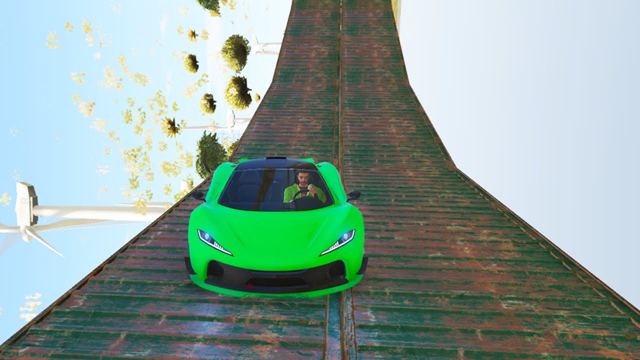 UNDER THE MAP WALLRIDES! (GTA 5 Funny Moments)