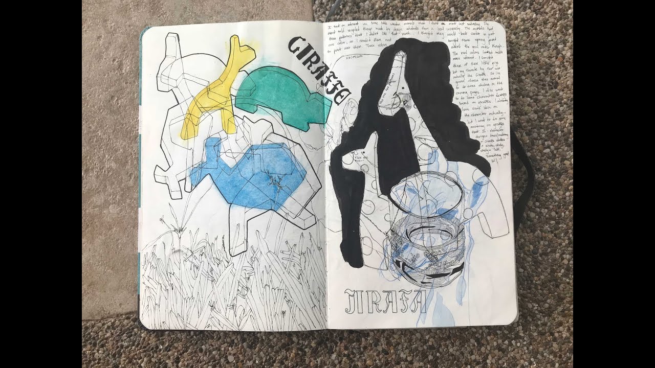 my calarts sketchbook 2018 (Accepted)