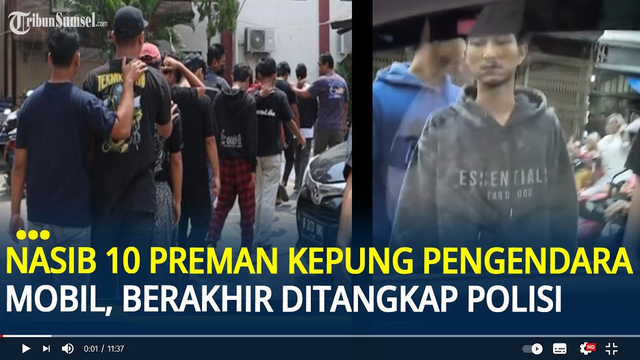 Nasib 10 Preman Kepung Pengendara Mobil di Cirebon, Polisi Gerak Cepat Tangkap Para Pelaku