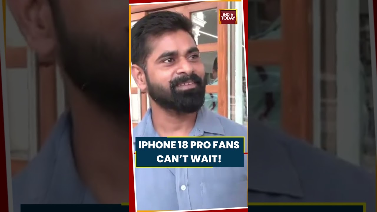 IPHONE 18 PRO FANS CAN&rsquo;T WAIT! #iphone18 #iphone18pro #iphone18promax #apple #iphone #delhi #shorts