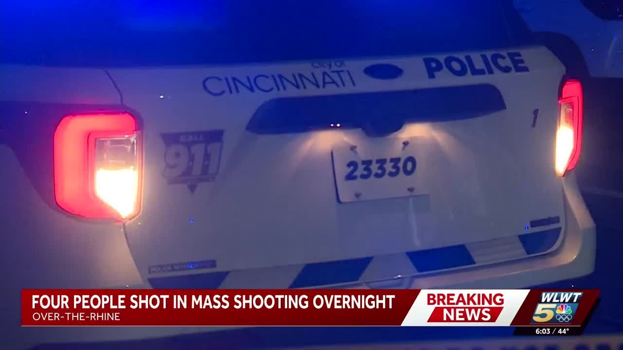 Police investigating after 4 hospitalized after overnight shooting in Over-the-Rhine