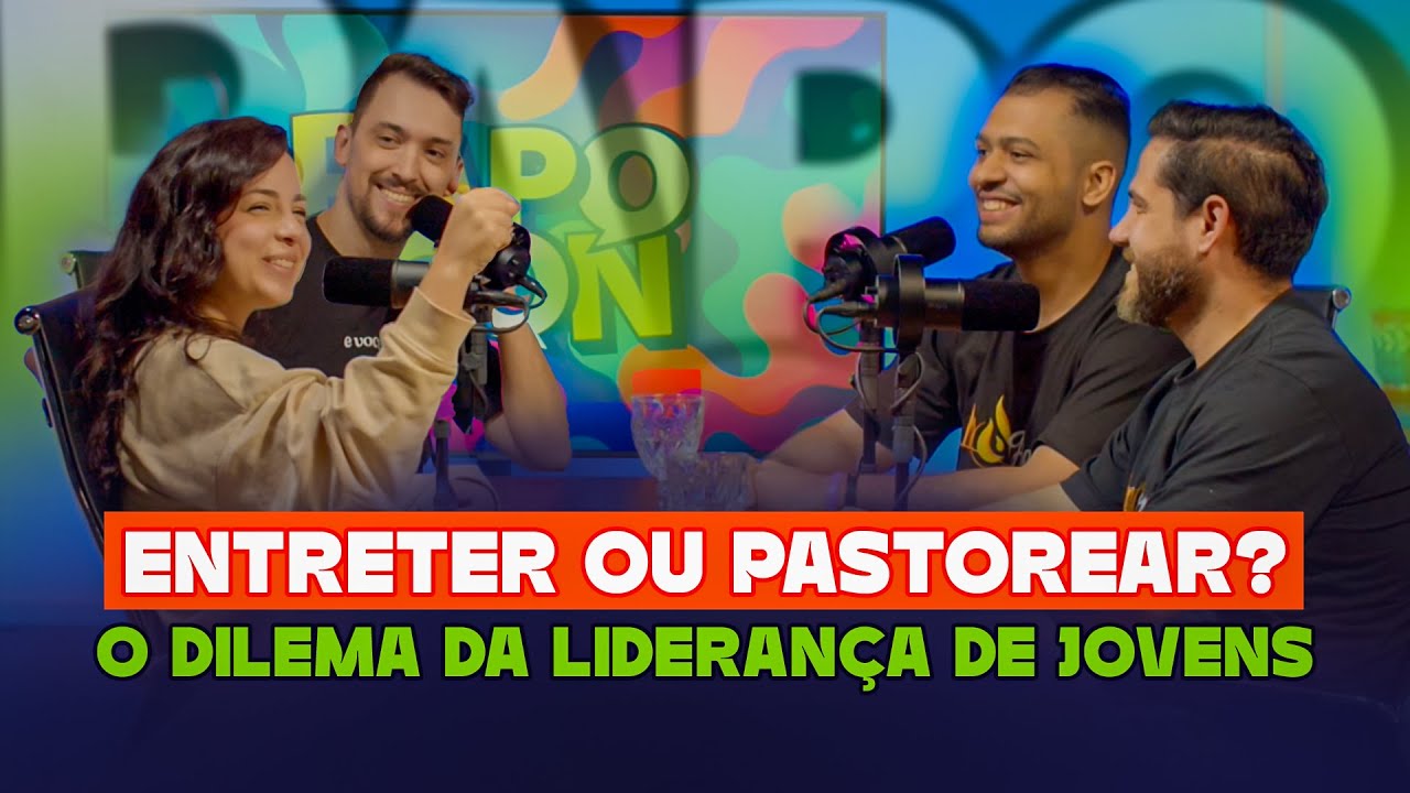 PAPOCON | ENTRETER OU PASTOREAR? O DILEMA DA LIDERANÇA JOVEM (PODCAST)
