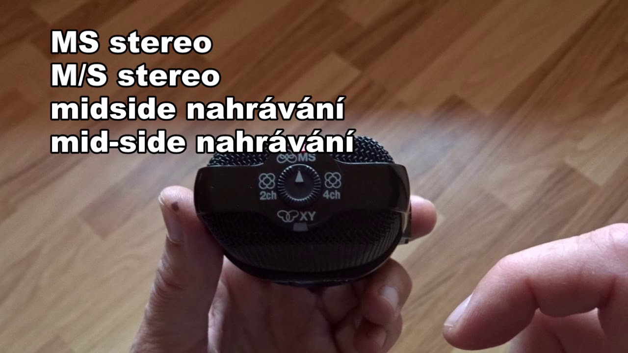 Zoom H2n - stručný přehled rychlého nastavaní